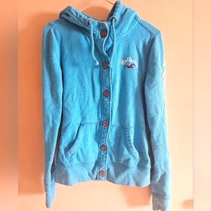 Hollister blue hoodie